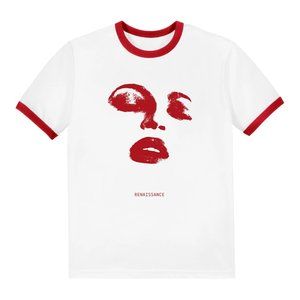 NWT Beyoncé official Renaissance Face Ringer Tee - from Summer 2022 merch drop
